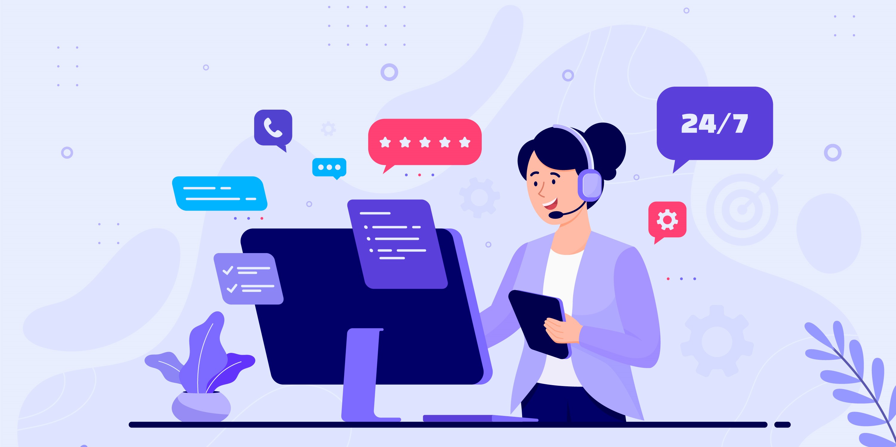 Contact illustration